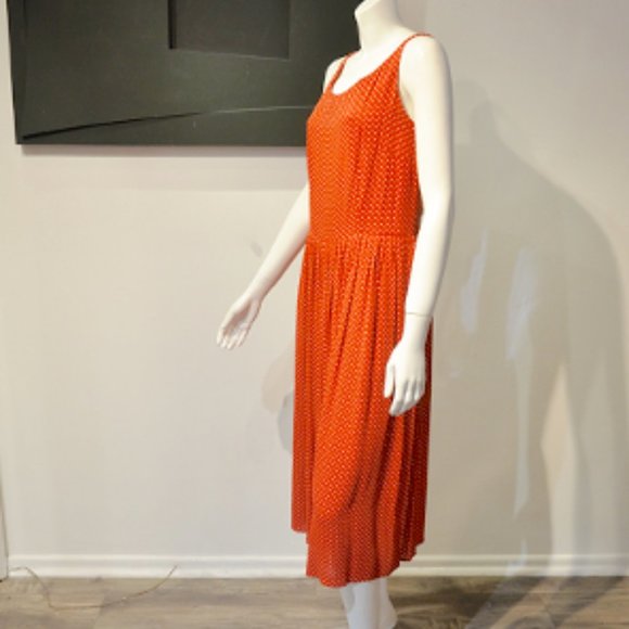 Vintage 90's Nathalie Seaver-Pindot Sundress - Picture 4 of 8